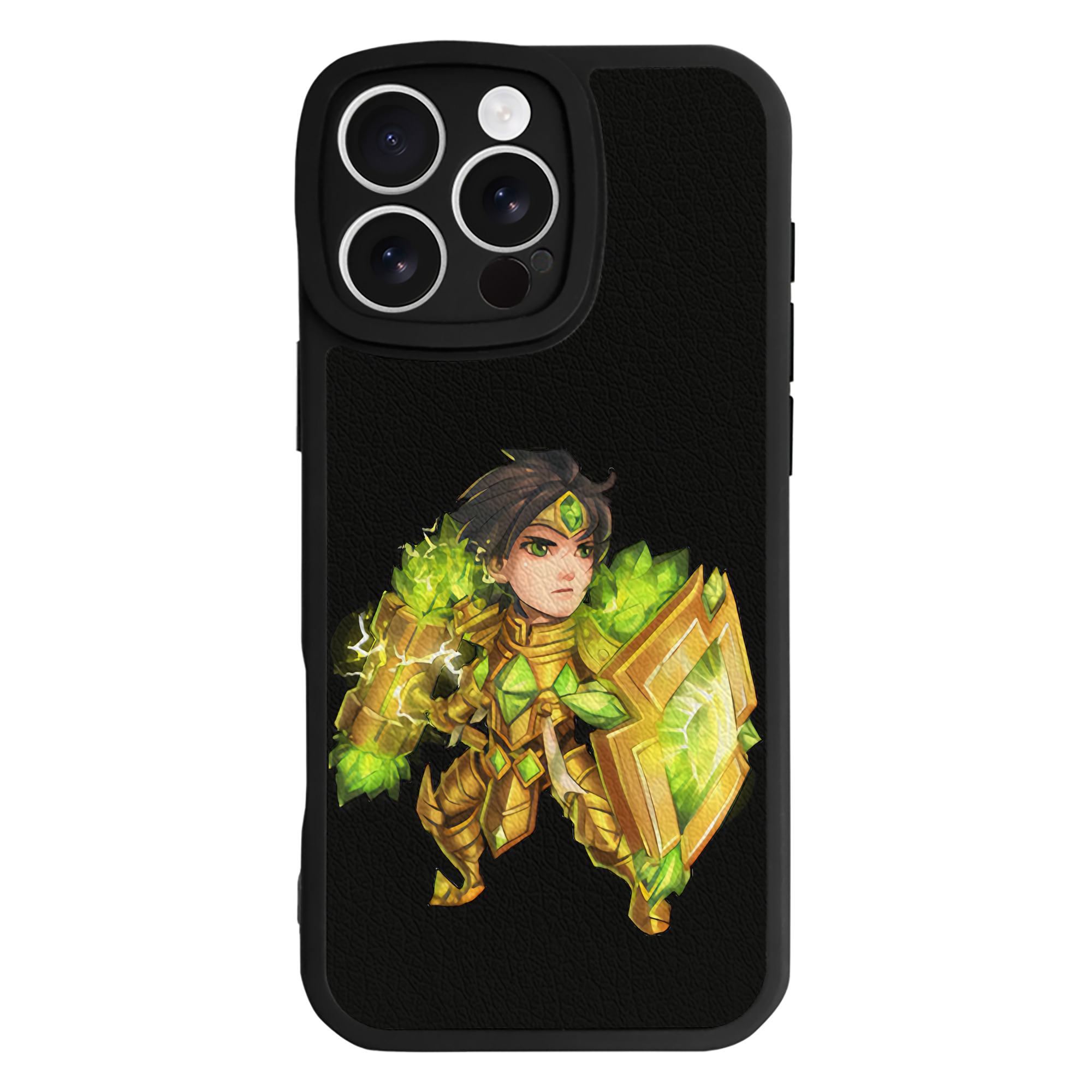 （画像用） リーグ・オブ・レジェンド League of Legends LOL 【iPhone 16シリーズ対応】シリコンスマホケース（レザー調） 材質：シリコン